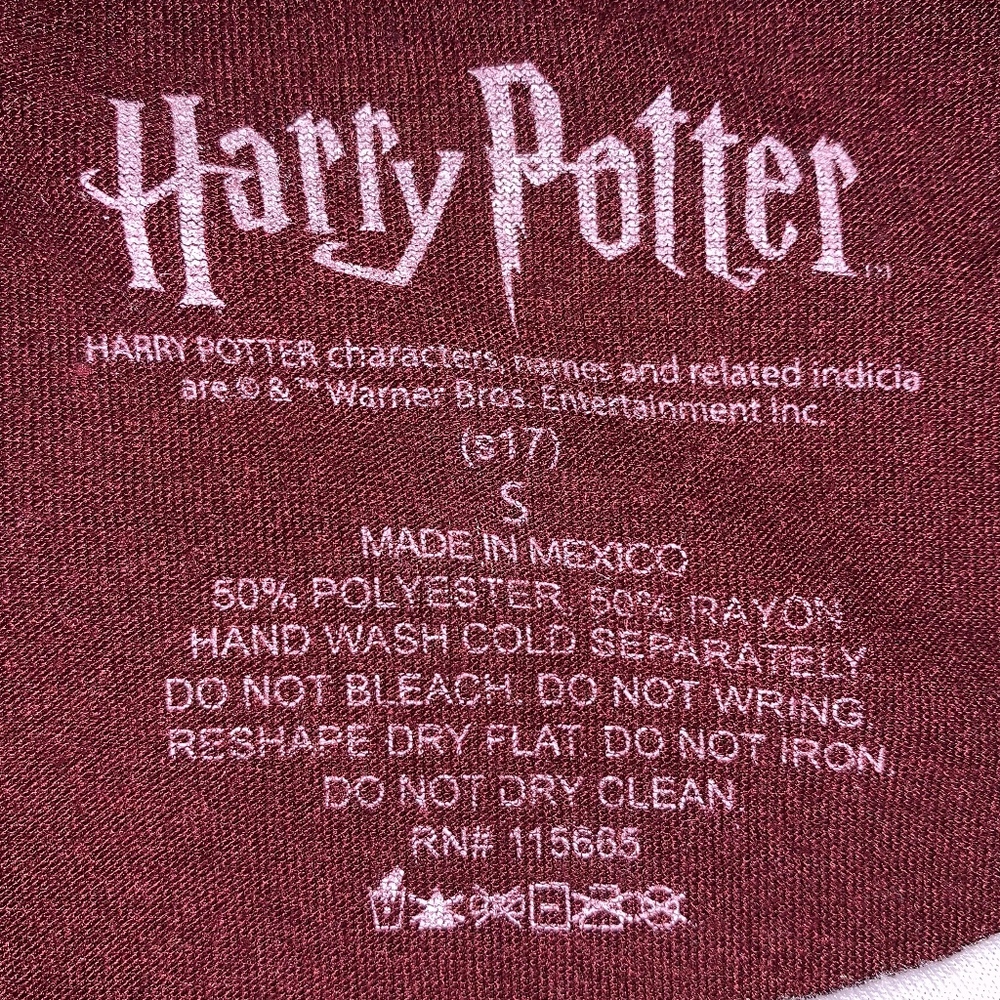 Harry Potter Ringer Shirt - Picture 3 of 3